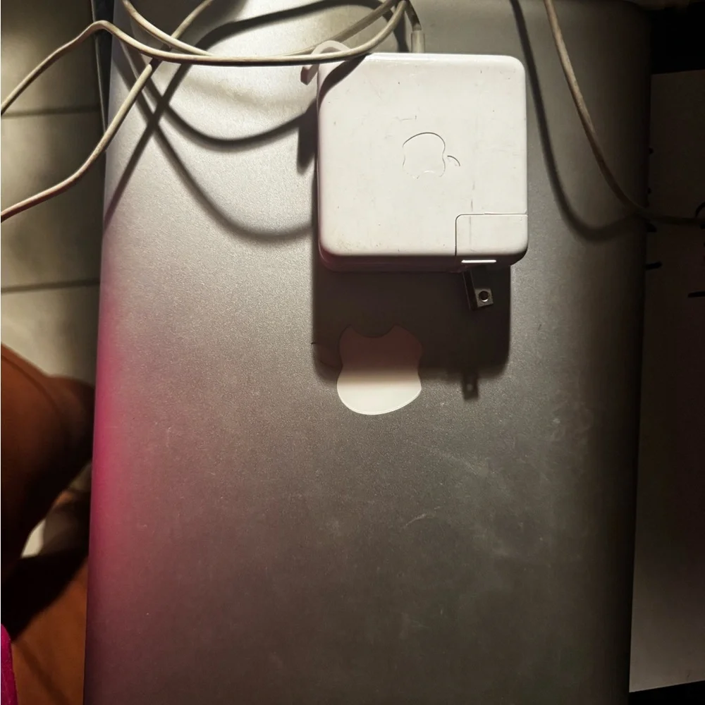 Apple MacBook - Silver and Black